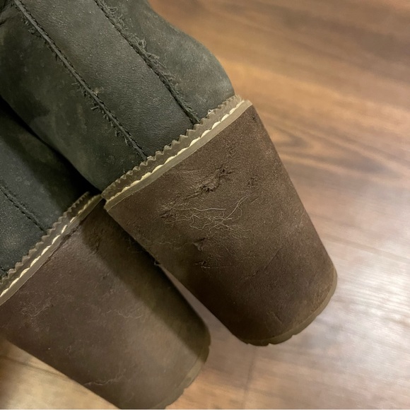 Tom’s Melrose Water Resistant Lace Up Wedge Booties - Picture 4 of 6